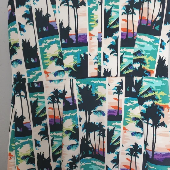 Nicole by Nicole Miller palm tres dress, small - Picture 5 of 12